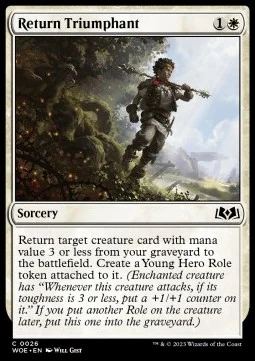 Return Triumphant [WOE #26] SPANISH NM