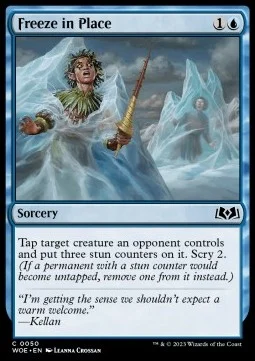 Freeze in Place [WOE #50] SPANISH NM