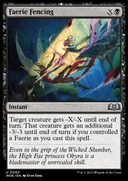 Faerie Fencing [WOE #90] SPANISH NM
