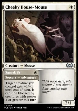 Cheeky House-Mouse // Squeak By [WOE #7] SPANISH NM