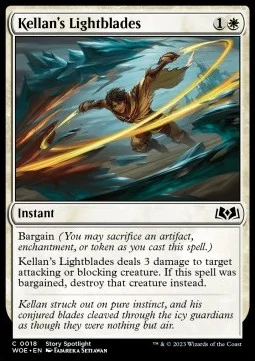 Kellan's Lightblades [WOE #18] SPANISH NM