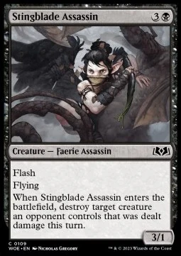 Stingblade Assassin [WOE #109] SPANISH NM