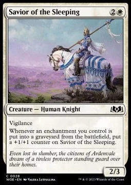Savior of the Sleeping [WOE #28] ENGLISH NM