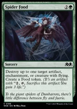 Spider Food [WOE #186] SPANISH NM