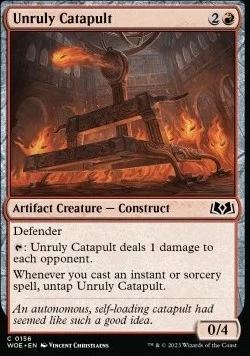 Unruly Catapult [WOE #156] SPANISH NM