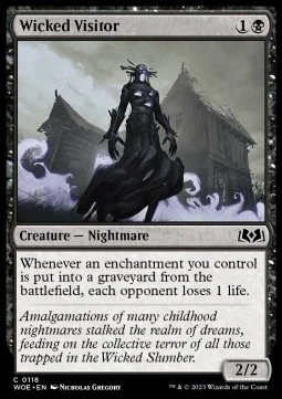 Wicked Visitor [WOE #118] SPANISH NM