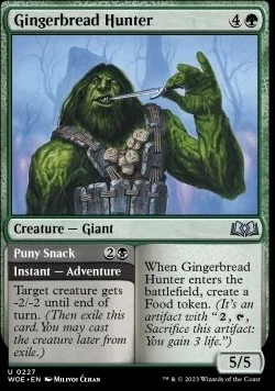 Gingerbread Hunter // Puny Snack [WOE #227] SPANISH NM