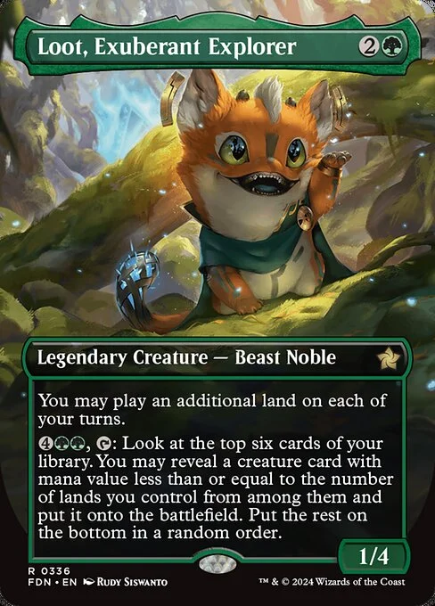 Loot, Exuberant Explorer (V.1) [XFDN #336] SPANISH NM