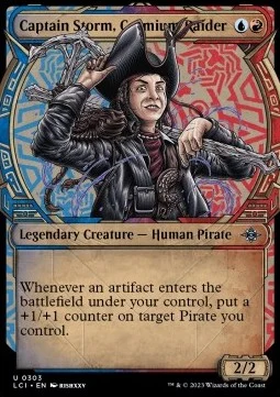 Captain Storm, Cosmium Raider [XLCI #303] ENGLISH NM