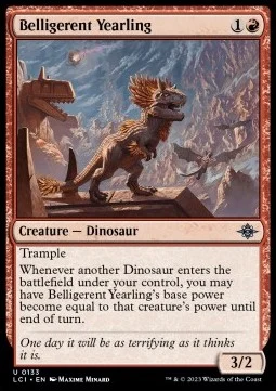 Belligerent Yearling [LCI #133] SPANISH NM