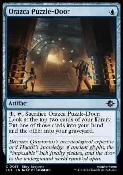 Orazca Puzzle-Door [LCI #68] SPANISH NM