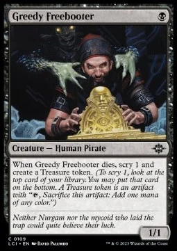 Greedy Freebooter [LCI #109] ENGLISH NM