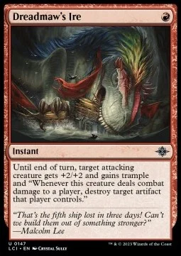 Dreadmaw's Ire [LCI #147] SPANISH NM