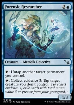 Forensic Researcher [MKM #58] SPANISH NM
