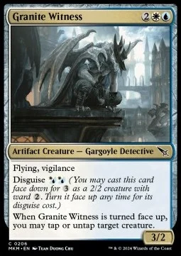 Granite Witness [MKM #206] SPANISH NM