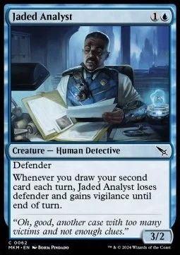 Jaded Analyst [MKM #62] SPANISH NM