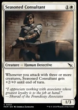 Seasoned Consultant [MKM #33] SPANISH NM