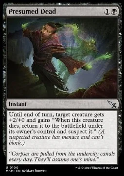Presumed Dead [MKM #100] SPANISH NM