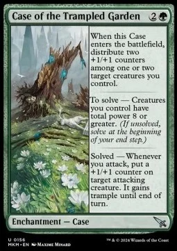 Case of the Trampled Garden [MKM #156] SPANISH NM