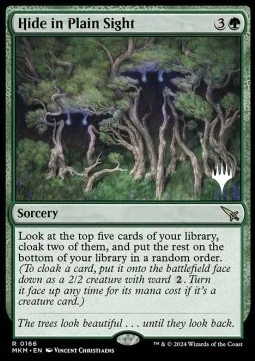Hide in Plain Sight (V.2) [PMKM #166] SPANISH NM