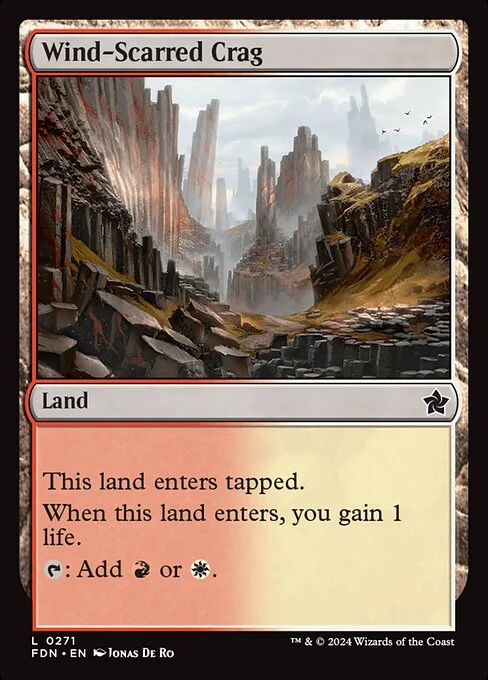 Wind-Scarred Crag [FDN #271] SPANISH NM
