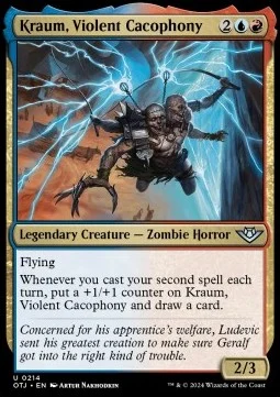 Kraum, Violent Cacophony [OTJ #214] SPANISH NM