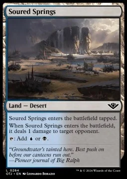 Soured Springs [OTJ #264] SPANISH NM