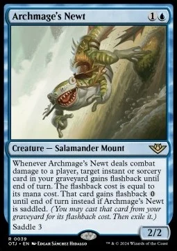 Archmage's Newt [OTJ #39] SPANISH NM