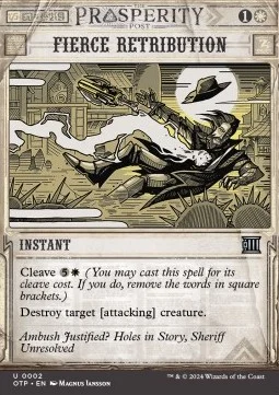 Fierce Retribution [OTP #2] SPANISH NM