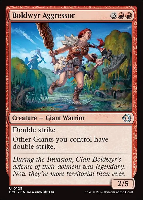 Boldwyr Aggressor [ECL #125] ENGLISH NM
