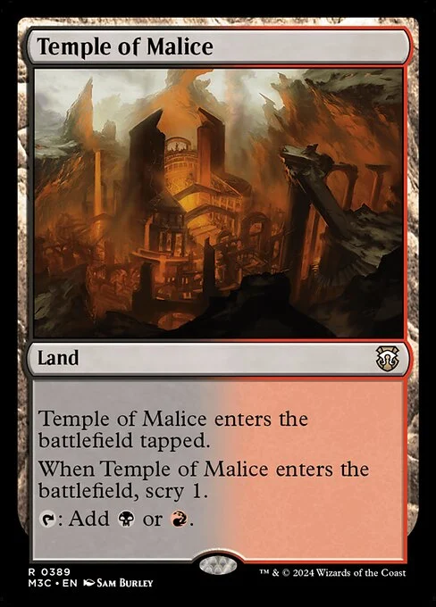 Temple of Malice [M3C #389] ENGLISH NM