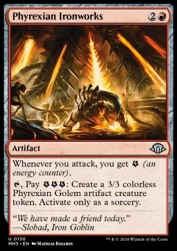 Phyrexian Ironworks [MH3 #130] ENGLISH NM