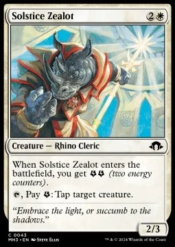 Solstice Zealot [MH3 #43] ENGLISH NM