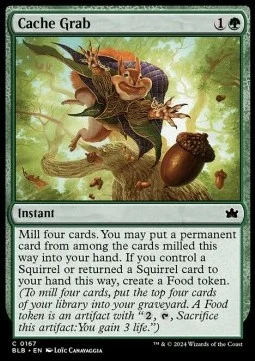 Cache Grab [BLB #167] SPANISH NM