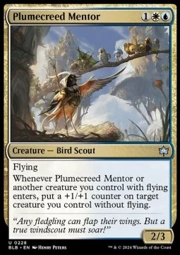 Plumecreed Mentor [BLB #228] SPANISH NM
