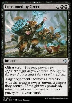Consumed by Greed [BLB #87] SPANISH NM