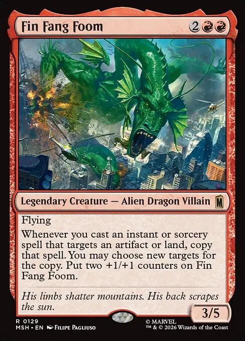 Fin Fang Foom [MSH #129] SPANISH NM