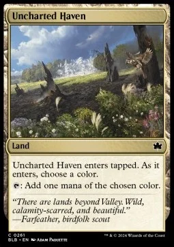 Uncharted Haven [BLB #261] SPANISH NM