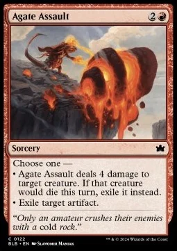 Agate Assault [BLB #122] SPANISH NM