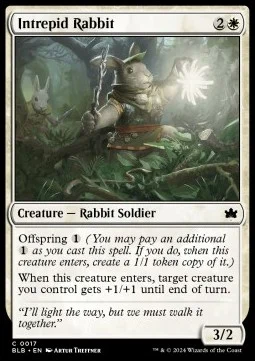 Intrepid Rabbit [BLB #17] SPANISH NM