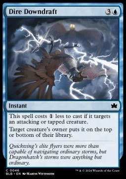 Dire Downdraft [BLB #46] SPANISH NM