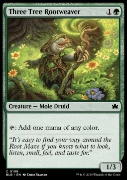 Three Tree Rootweaver [BLB #198] ENGLISH NM