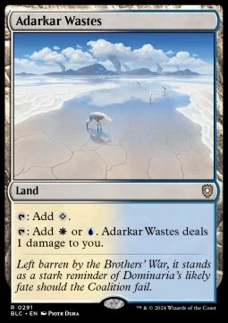 Adarkar Wastes [BLC #291] ENGLISH NM