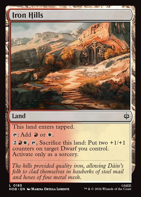 Iron Hills [HOB #185] SPANISH NM