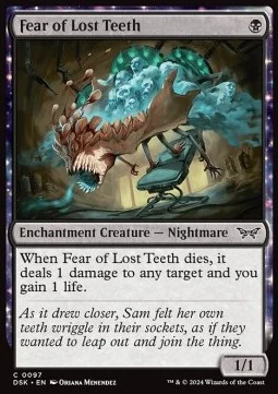 Fear of Lost Teeth [DSK #97] ENGLISH NM