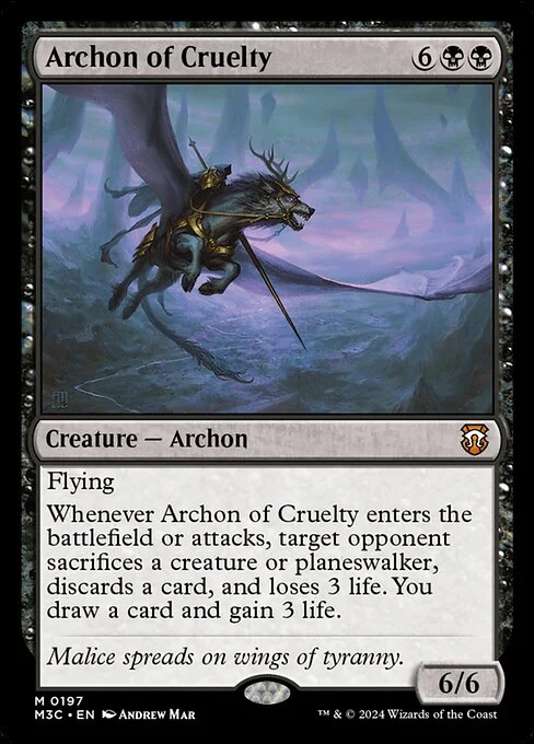 Archon of Cruelty [M3C #197] ENGLISH NM