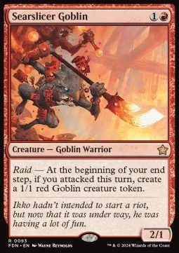 Searslicer Goblin [FDN #93] SPANISH NM