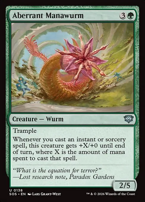 Aberrant Manawurm [SOS #138] ITALIAN NM