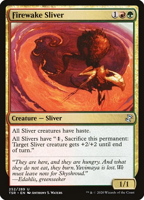 Firewake Sliver [TSR #252] ENGLISH NM