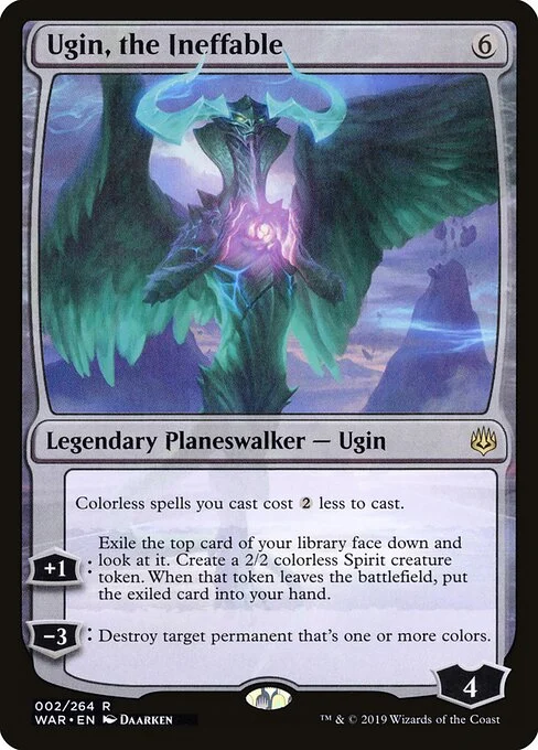 Ugin, the Ineffable [WAR #2] ENGLISH NM